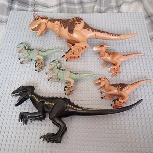 Lego Jurassic world Dinosaur (RARE) Lot